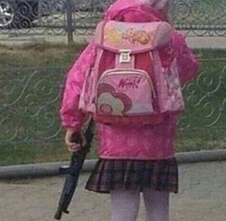 Create meme: school satchel, only in Russia , a first grader with a huge backpack