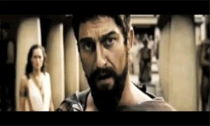 Create meme: 300 Spartans this is Sparta GIF, this is sparta parody, this is sparta sound