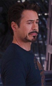 Create meme: the Avengers-iron man, rdj, Tony stark takes off his glasses GIF