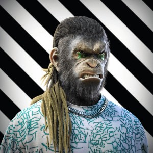 Create meme: king Kong, male