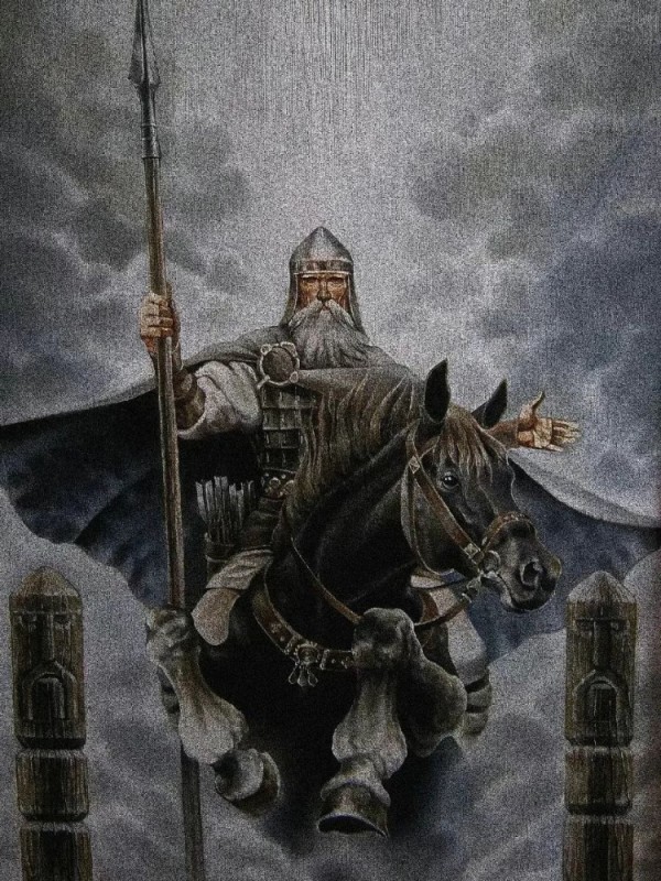 Create meme: bogatyr svyatogor, Svyatogor Bogatyr and Ilya muromets, Russian hero Ilya Muromets