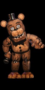 Create meme: old Freddy, five nights with Freddy, five nights at Freddy's