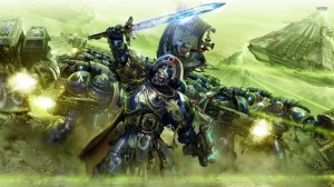 Создать мем: Warhammer 40,000, ультрамарины warhammer, обои вархаммер 40к