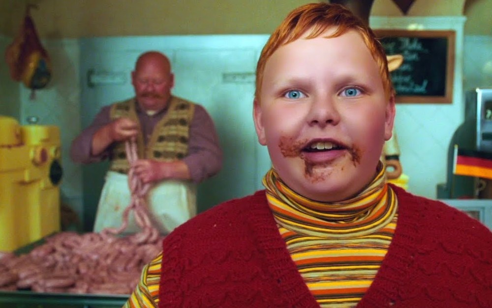 meme "Charlie and the chocolate factory fat kid, augustus gloop charli...