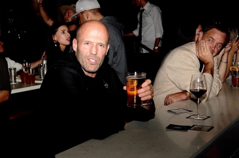 Create meme: Jason Statham , Jason Statham with beer, Jason Statham memes 