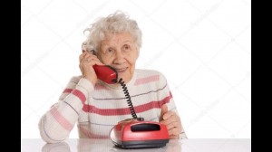 Create meme: grandma, woman talking on the phone pictures, phone