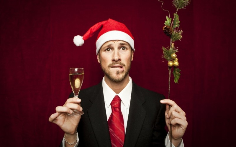 Create meme: corporate New Year, man new year, Christmas