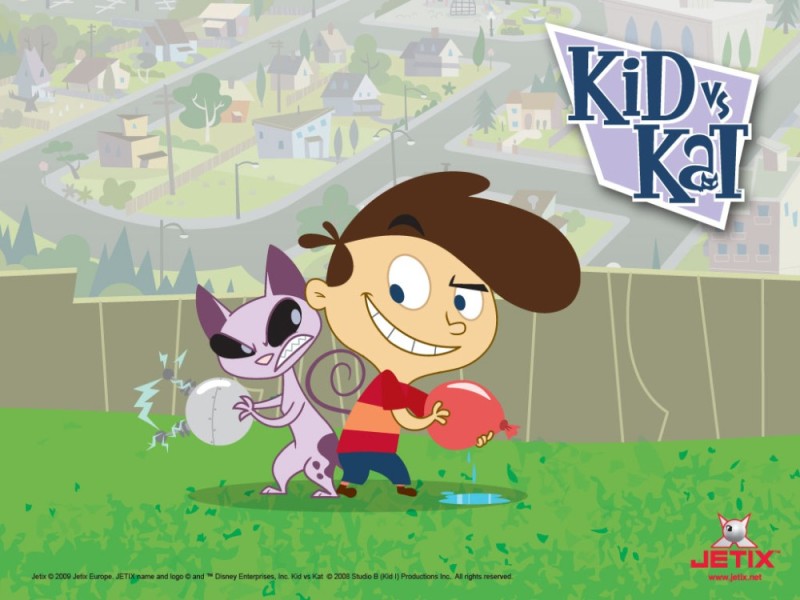 Create meme: Kid vs Cat, Kid vs Cat animated series 2008 2011, Kid vs Cat Season 1