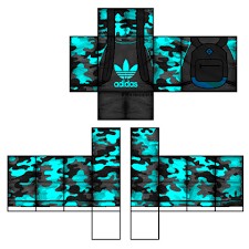 Create meme: get the skin, the get skins Adidas, adidas shirt roblox