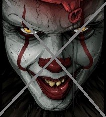 Create meme: evil clown , Joker , it's a clown
