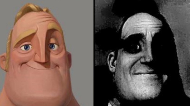 Create meme: uncanny mr incredible, memes the incredibles, the superfamily 2 meme father
