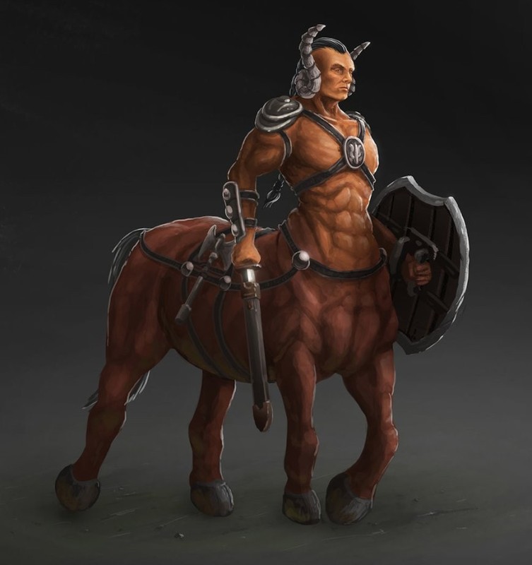Create meme: centaur, Crowfall Centaur Knight, Centaur Centurion combat