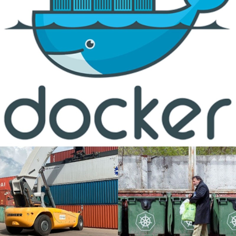 Создать мем: is docker, docker cloud, docker container