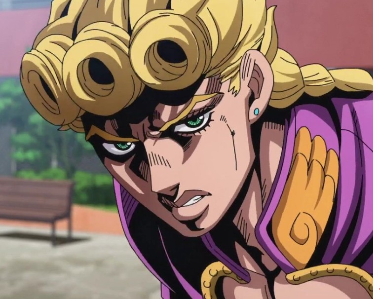 Create meme: jojo season 5, jojo 2, the incredible adventures of jojo Golden wind