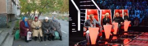 Create meme: show the voice judges, voice, addicts probably