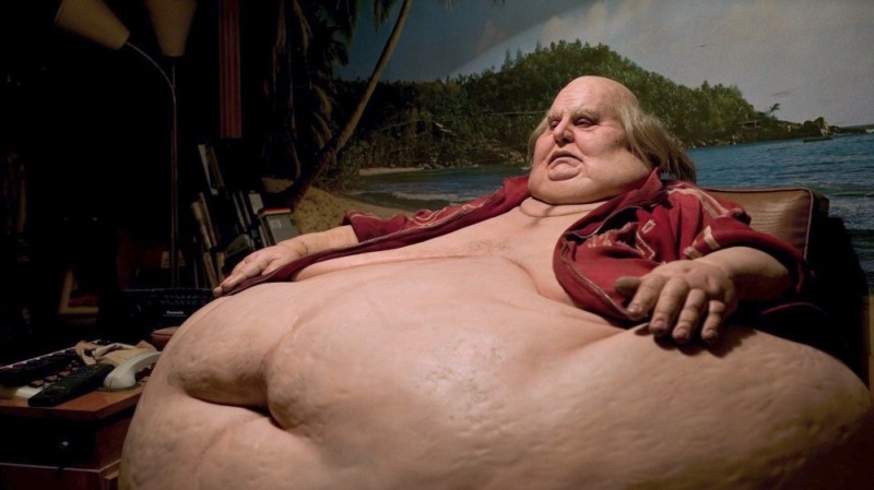 Создать мем: таксидермия фильм 2006, самый толстый человек на планете, самый толстый человек