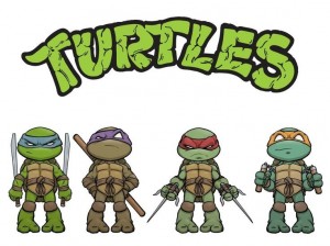 Create meme: characters ninja turtles