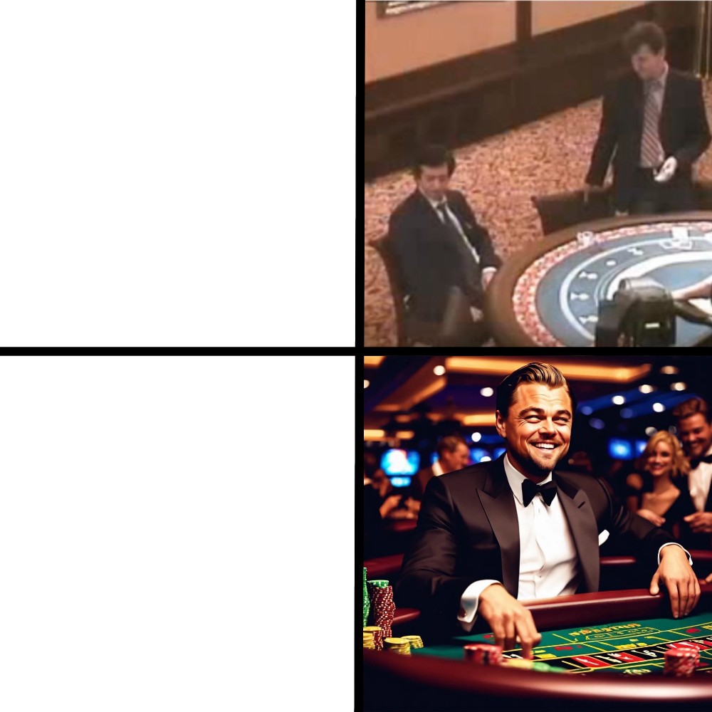 Создать мем: случай в казино, казино мем, этого казино