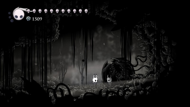 Create meme: hollow knight, hollow knight game, hollow knight gameplay abyss
