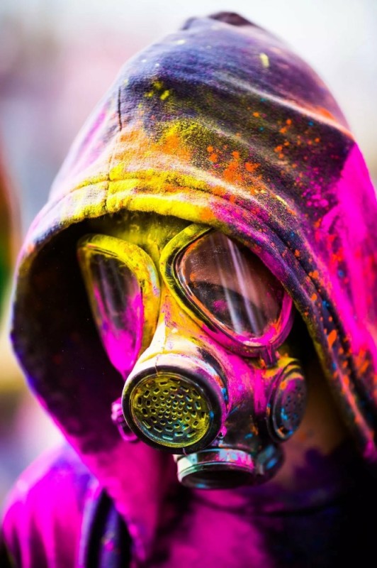 Create meme: art gas mask, gas mask , avatar gas mask