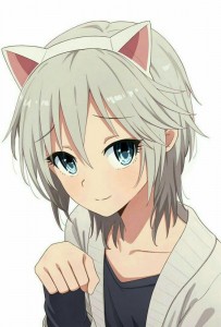 Создать мем: kawaii tomoe, кошачьи уши, kawaii anime