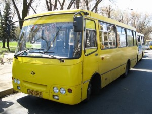 Создать мем: автобус маршрутка, маршрутка богдан, 507 маршрутка киев