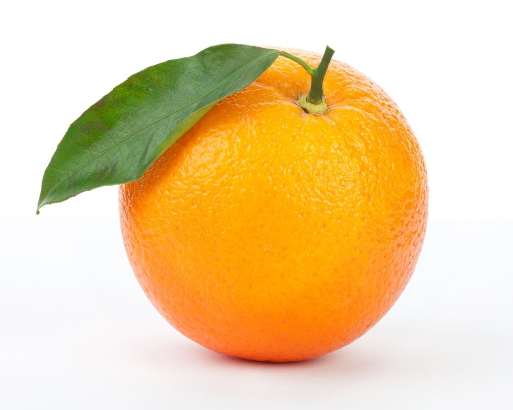 Create meme: orange , orange on a white background, orange fruit