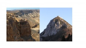 Create meme: the highest point, the Taganai mountain, fortress of Masada Israel