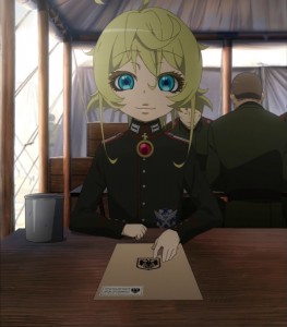 Create meme: youjo senki anime, youjo senki