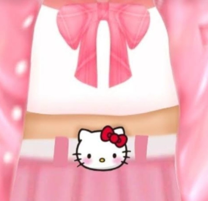 Create meme: t-shirt roblox cute pink with white, roblox t shirts for girls pink, hello kitty gacha clothes
