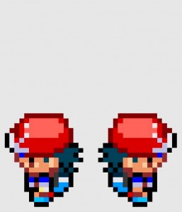 Создать мем: pokemon pixel, персонаж покемон фаер ред по пикселям, пиксель покемон тренер