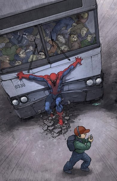 Create meme: spider-man , spider-man comics, art comics