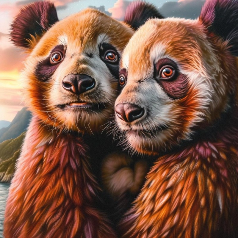 Create meme: red Panda , red Panda, Panda 