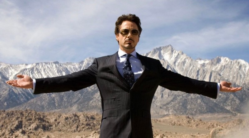 Create meme: Robert Downey , self-confidence, iron man 