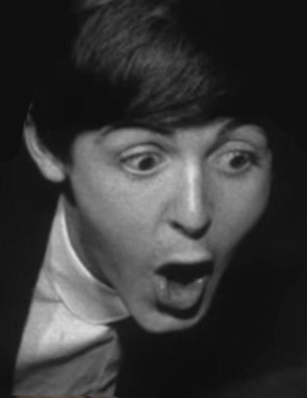 Create meme: mccartney paul mccartney, the beatles , a frame from the movie