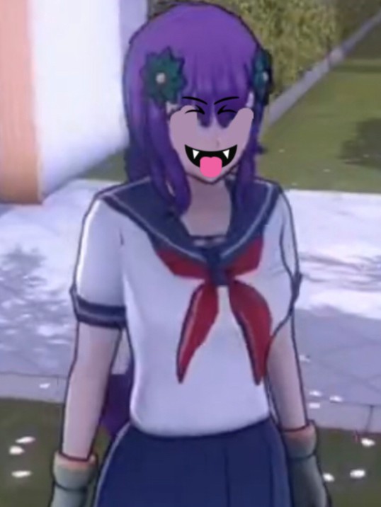 Create meme: yandere simulator, yandere is a hooligan simulator, yandere simulator characters