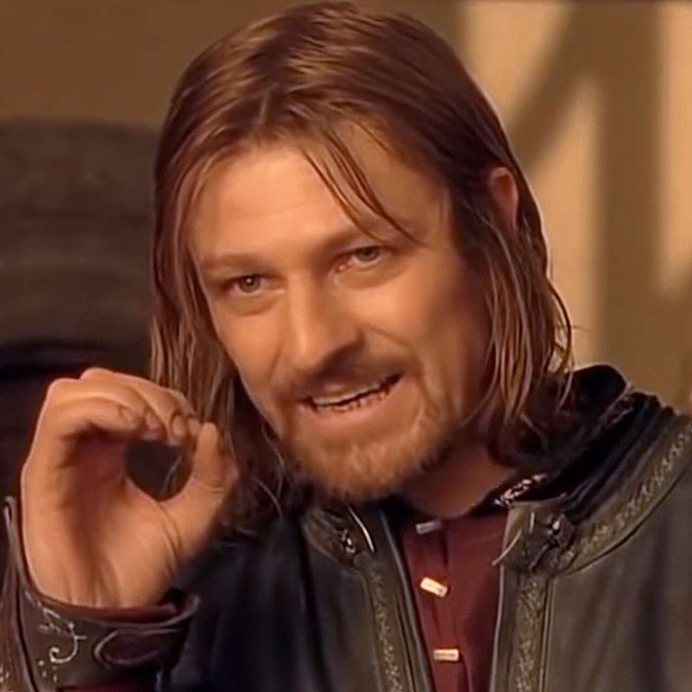 Create meme: you cannot just take and , meme Lord of the rings Boromir, Boromir meme 