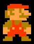 Create meme: super mario bros 1 Mario, mario 8 bit, Mario jumps pixel
