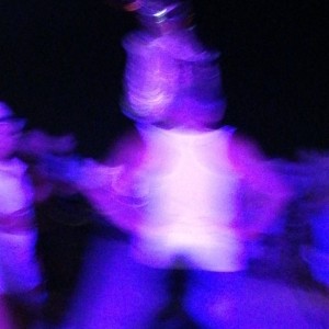 Create meme: night club, blurred image