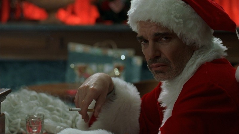 Create meme: Billy Bob Thornton , bad santa 2003, bad Santa 2 
