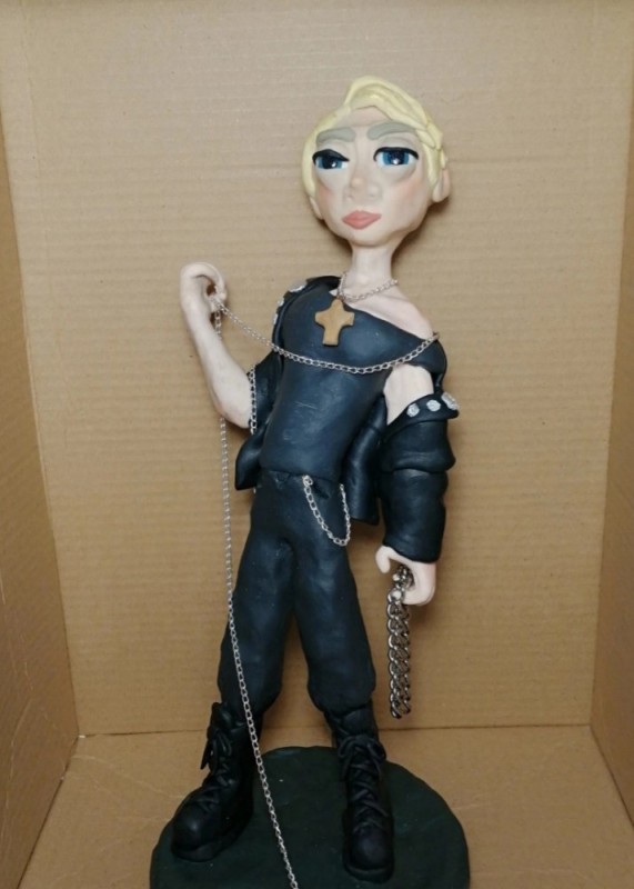 Create meme: dexter charming doll, figure, prince hans doll