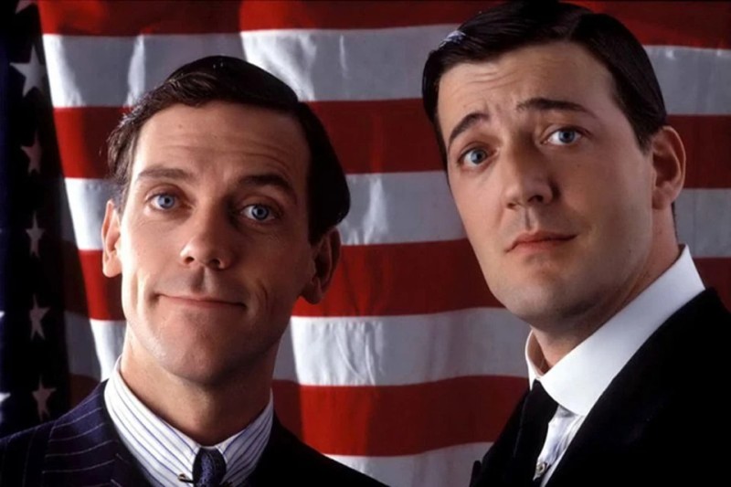 Create meme: Jeeves and Wooster , Jeeves, Hugh Laurie 