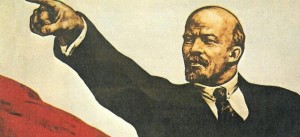 Create meme: poster of Lenin, Lenin painting, Lenin revolution poster