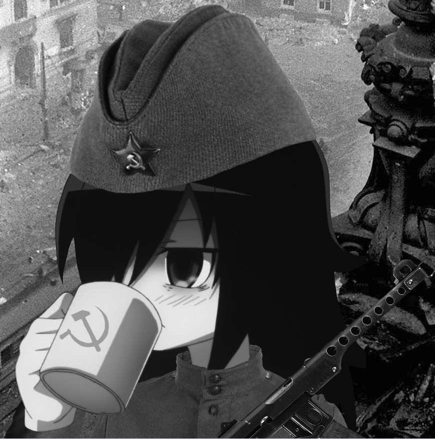 Создать мем: аниме коммунисты, день победы аниме, 9 мая аниме