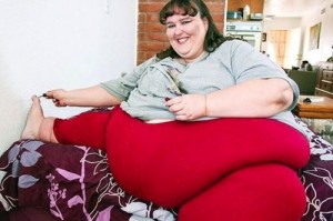Создать мем: про толстых, сюзанна эман, самая толстая женщина в мире