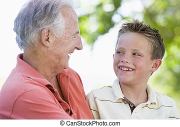 Create meme: grandfather and grandson, grandfather and grandson, Can you whistle Johanna