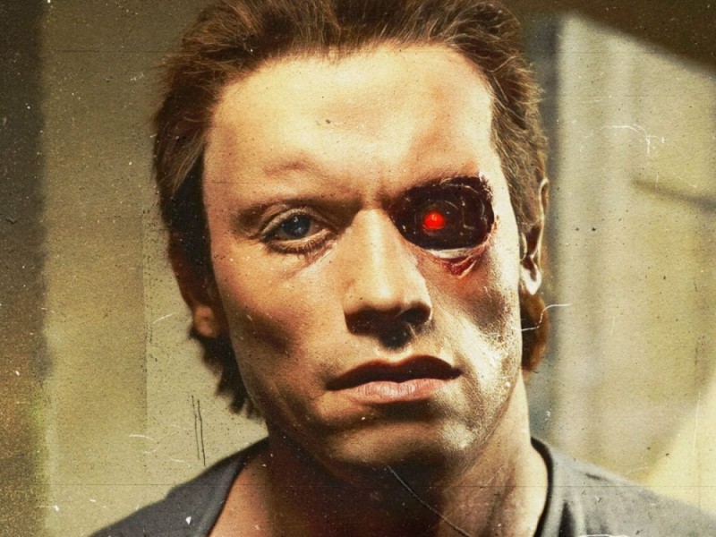 Create meme: a frame from the movie, Arnold Schwarzenegger terminator , Schwarzenegger terminator