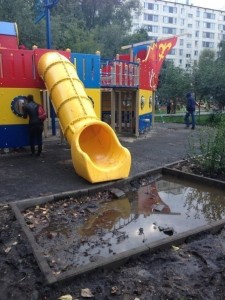 Create meme: children's Playground , to the playground, new playground