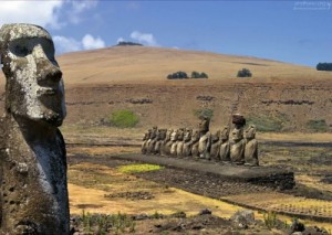 Create meme: image, moai, rapa nui