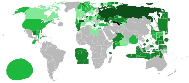 Создать мем: распространение ислама в мире, карта в мире, распространение ислама